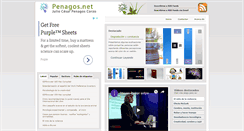 Desktop Screenshot of penagos.net